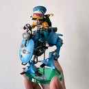 Goku & Gohan Riding Motorcycle - Dragon Ball - LeaGue STUDIO [IN STOCK]