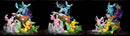 [Final Payment] Eevee Family 002 Sylveon Glaceon Leafeon - Pokemon - DM Studios