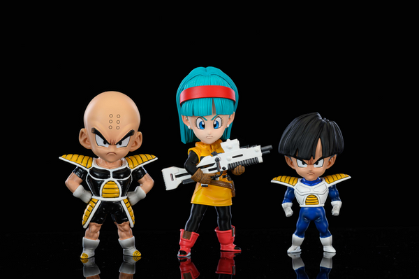 Namek Armor Kuririn, Gohan & Bulma with Gun - Dragon Ball - LeaGue STUDIO [IN STOCK]