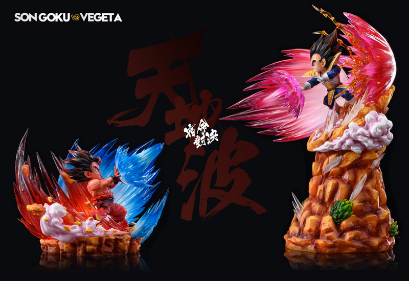 Goku Fires the Kaio-ken Kamehameha at Vegeta's Galick Gun - Dragon Ball - LeaGue STUDIO [PRE ORDER]