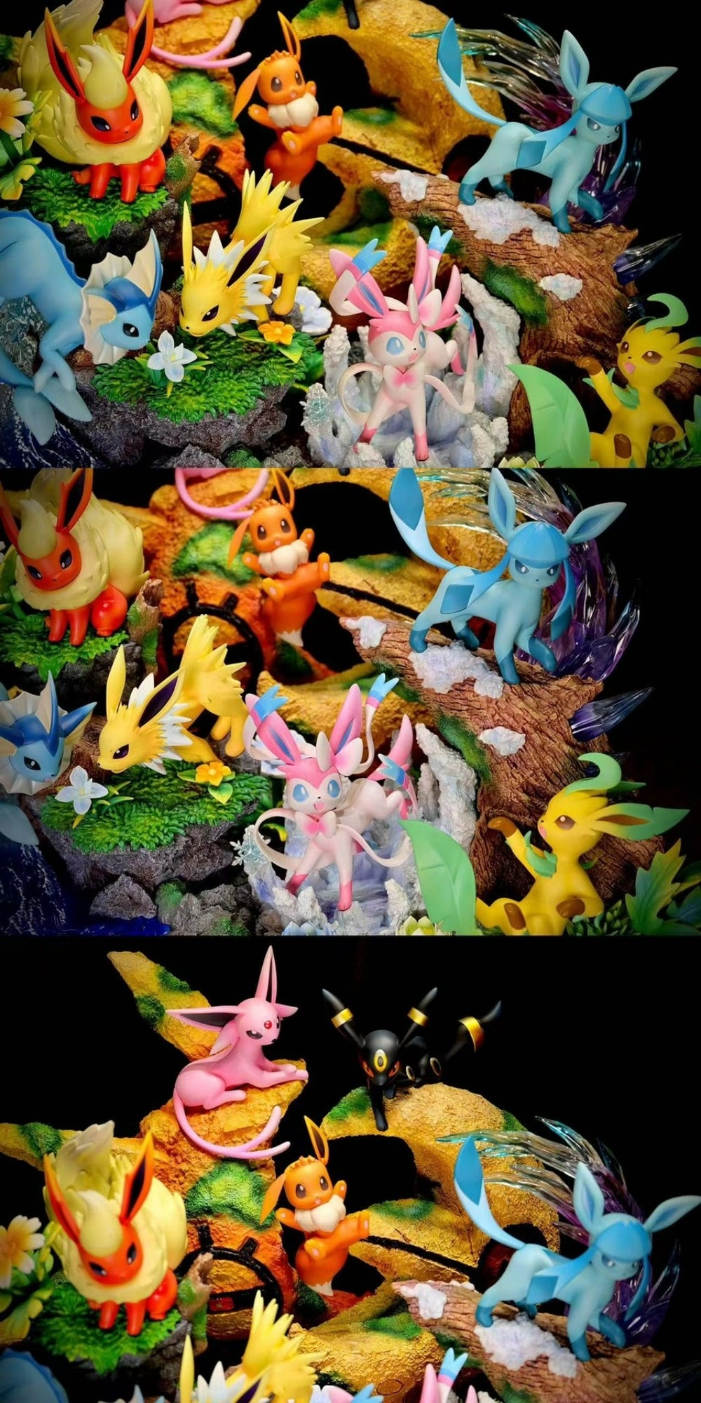 Final Payment] Eevee Family 002 Sylveon Glaceon Leafeon - Pokemon
