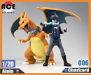 1/20 Scale World Zukan Alain & Charizard - Pokemon - ACE STUDIO [IN STOCK]