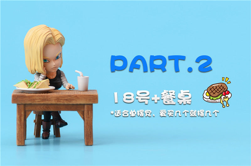 Family Reunion Feast 002 Android 18 & krillin - Dragon Ball - LeaGue STUDIO [IN STOCK]