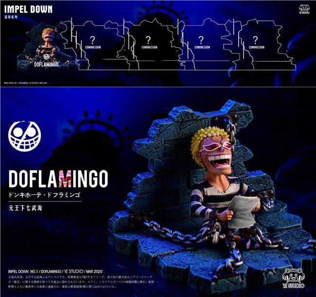 Impel Down 001 Doflamingo - One Piece - YZ Studios [IN STOCK]