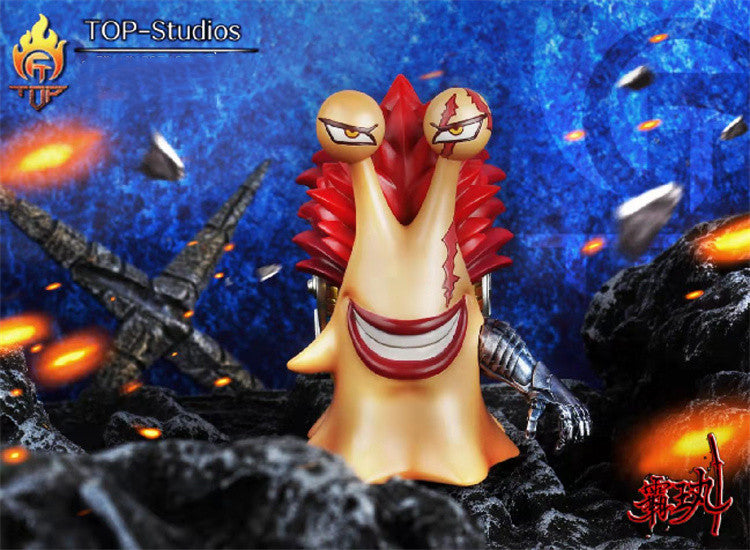 BolooBoloo - Den Den Mushi - Kid & Hawkins & Shiki & Lucci - One Piece - TOP Studios [IN STOCK]