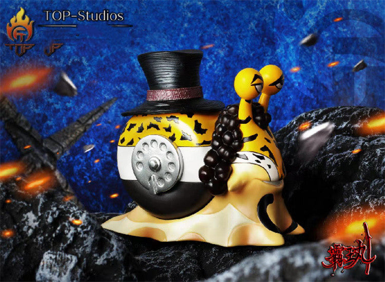BolooBoloo - Den Den Mushi - Kid & Hawkins & Shiki & Lucci - One Piece - TOP Studios [IN STOCK]