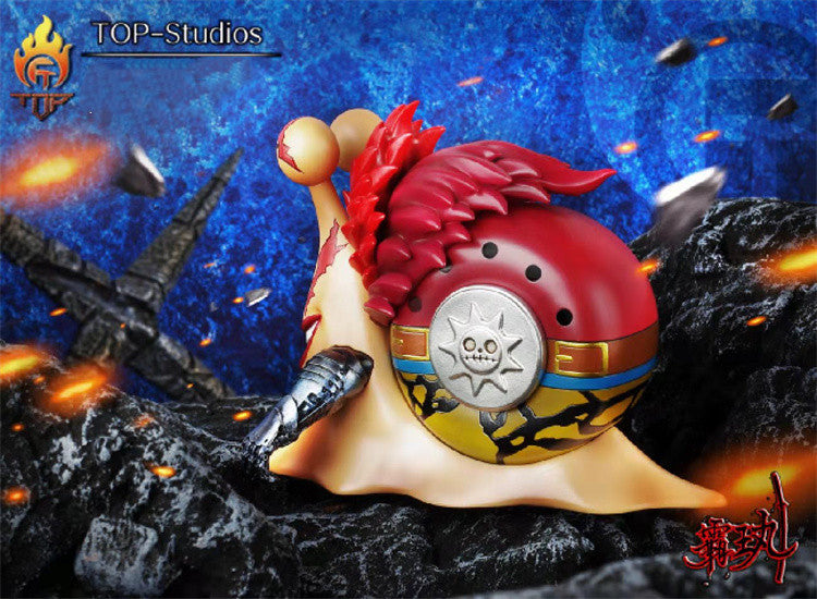 BolooBoloo - Den Den Mushi - Kid & Hawkins & Shiki & Lucci - One Piece - TOP Studios [IN STOCK]