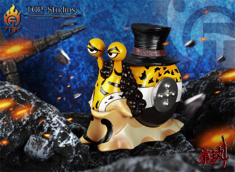 BolooBoloo - Den Den Mushi - Kid & Hawkins & Shiki & Lucci - One Piece - TOP Studios [IN STOCK]