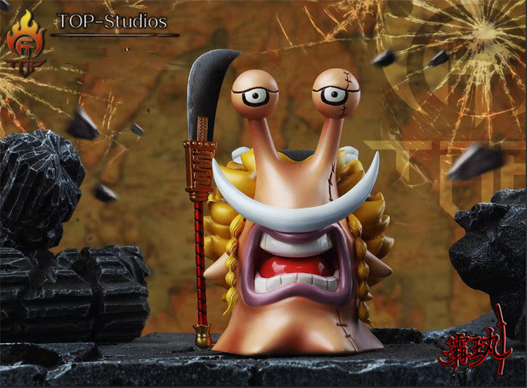 BolooBoloo - Den Den Mushi - Kuma & Law & Whitebeard Jr. Weevil - One Piece - TOP Studios [IN STOCK]