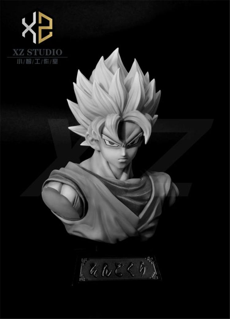 DBZ Bust 011 SUPER SAIYAN JIN Goku - Dragon Ball - XZ Studio [IN STOCK]
