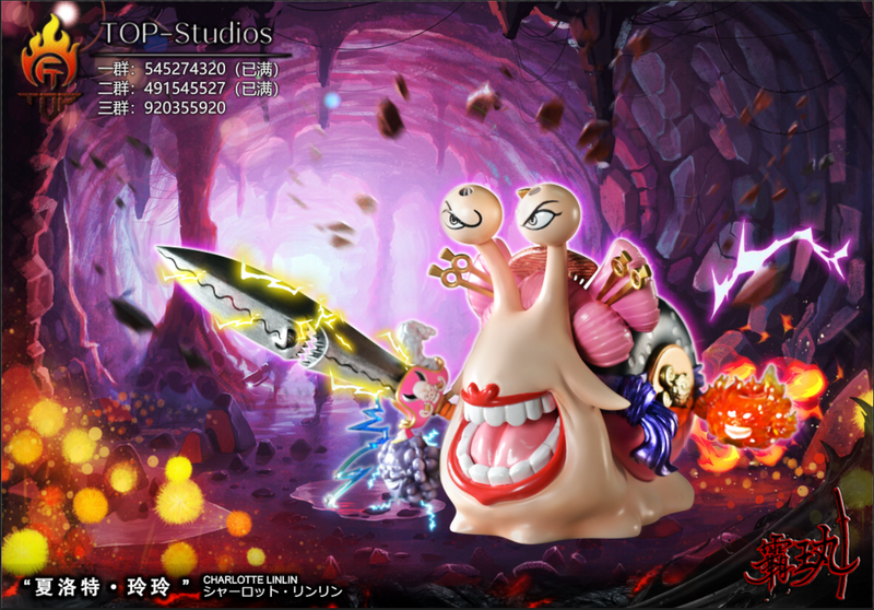 BolooBoloo - Den Den Mushi - Charlotte Linlin & Kozuki Oden - One Piece - TOP Studios [IN STOCK]