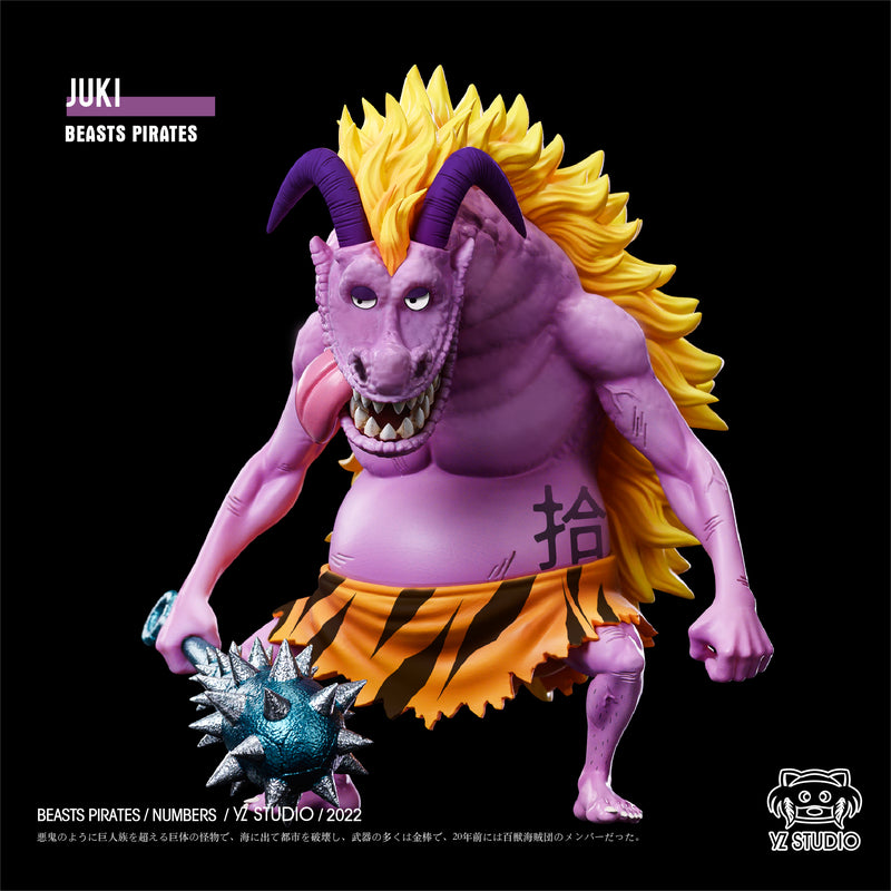 Beasts Pirates Numbers 003 Juki - ONE PIECE - YZ Studios [IN STOCK]