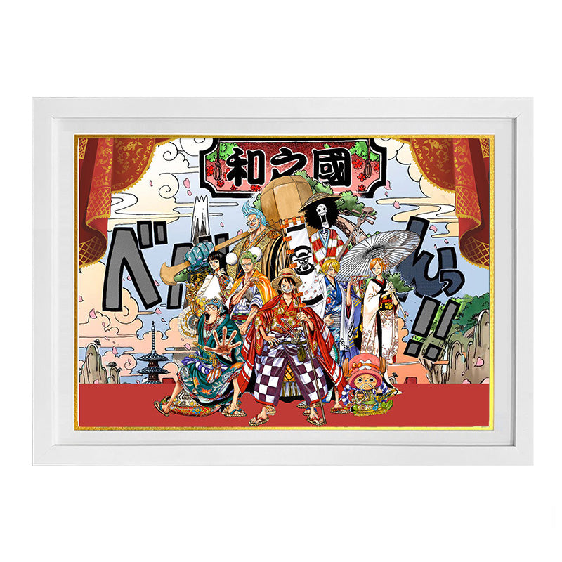 Wano Country 3D Wall Art - One Piece - FUCHEN Design [IN STOCK] - Worldwide Free Shipping