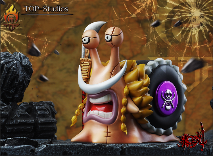 BolooBoloo - Den Den Mushi - Kuma & Law & Whitebeard Jr. Weevil - One Piece - TOP Studios [IN STOCK]