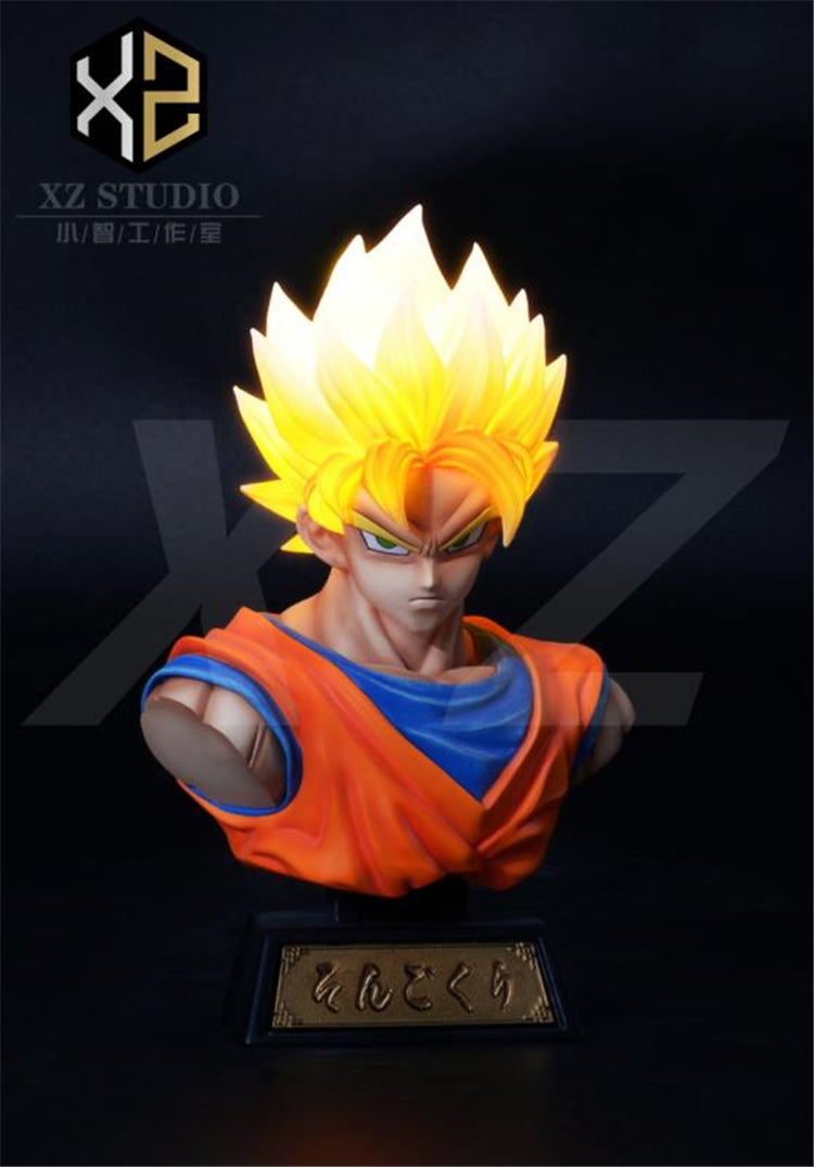 DBZ Bust 011 SUPER SAIYAN JIN Goku - Dragon Ball - XZ Studio [IN STOCK]