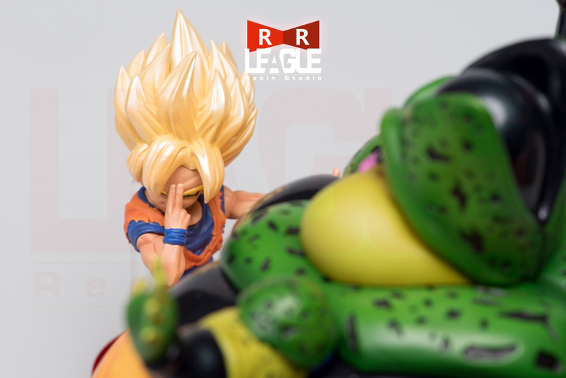 Unforgivable! Self Destruction Cell & Instant Transmission Goku - Dragon Ball - LeaGue STUDIO [IN STOCK]