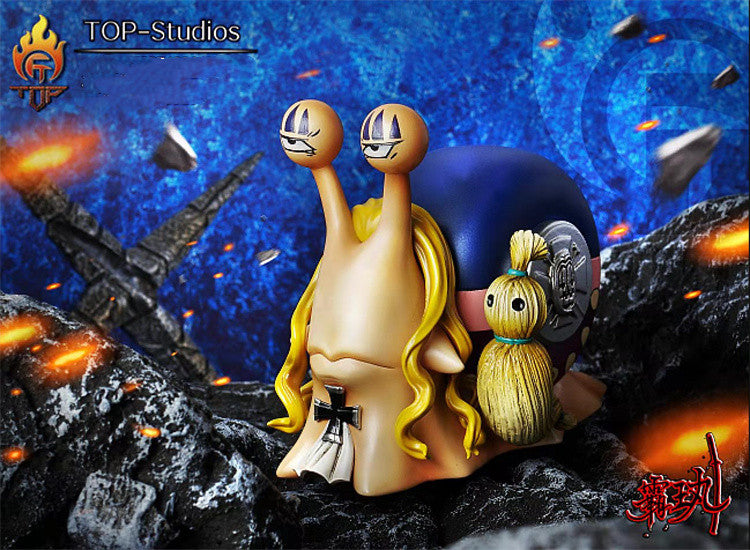 BolooBoloo - Den Den Mushi - Kid & Hawkins & Shiki & Lucci - One Piece - TOP Studios [IN STOCK]