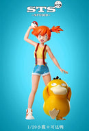 [Final Payment] 1/20 Scale World Zukan Misty & Psyduck - Pokemon - STS STUDIO