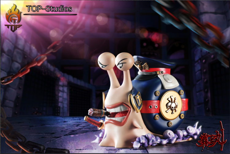 Den Den Mushi - Ace & Caesar Clown - One Piece - TOP Studios [PRE ORDER]