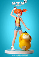 [Final Payment] 1/20 Scale World Zukan Misty & Psyduck - Pokemon - STS STUDIO