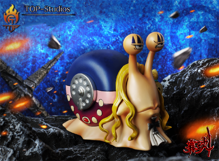 BolooBoloo - Den Den Mushi - Kid & Hawkins & Shiki & Lucci - One Piece - TOP Studios [IN STOCK]