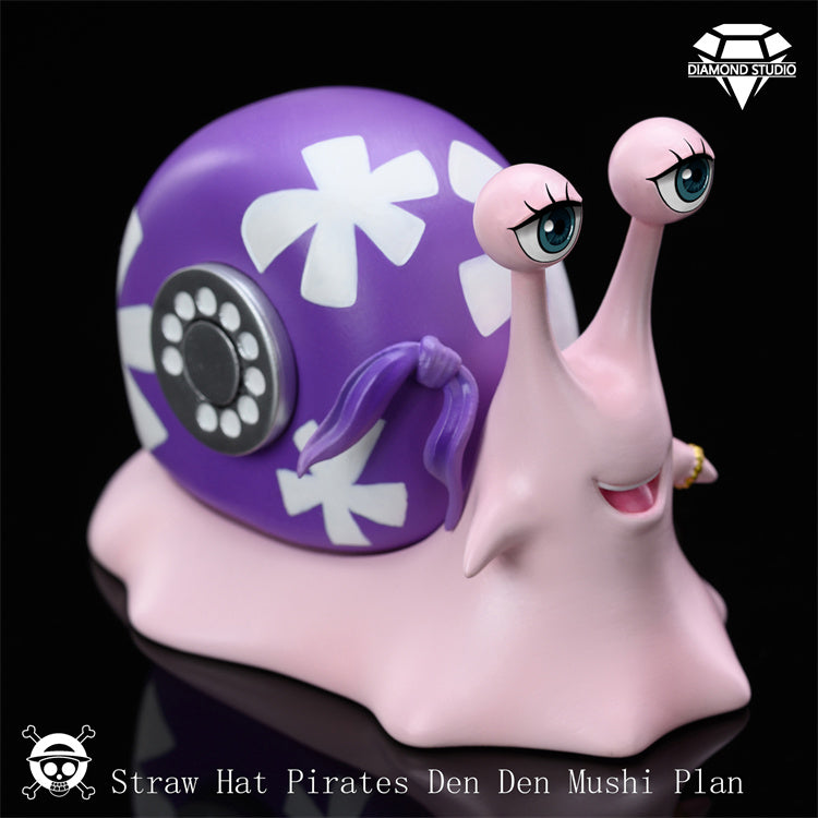 BolooBoloo - Den Den Mushi - Usopp & Robin & Brook - One Piece - Diamond Studio [IN STOCK]