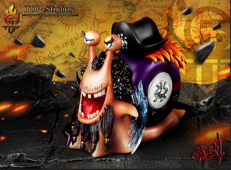 BolooBoloo - Den Den Mushi - Blackbeard Marshall·D·Teach - One Piece - TOP Studios [IN STOCK]