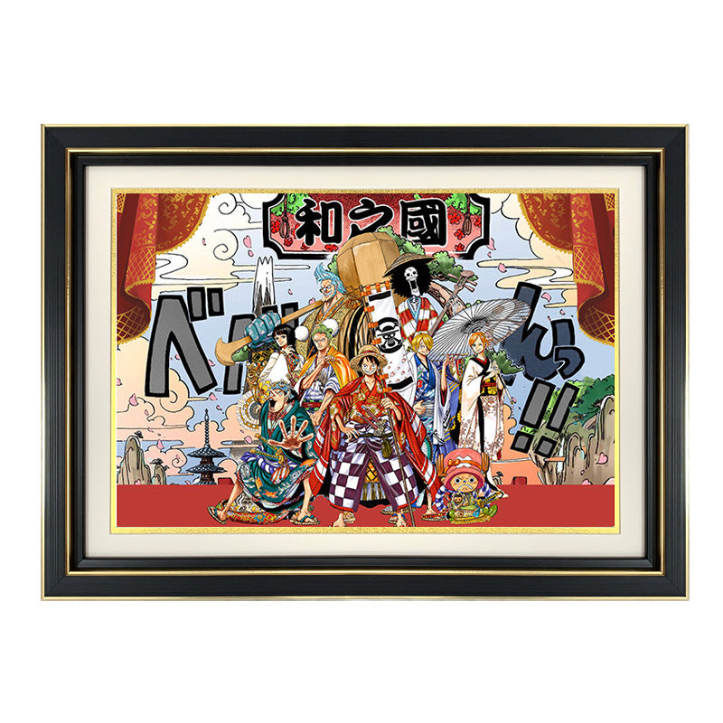 Wano Country 3D Wall Art - One Piece - FUCHEN Design [IN STOCK] - Worldwide Free Shipping