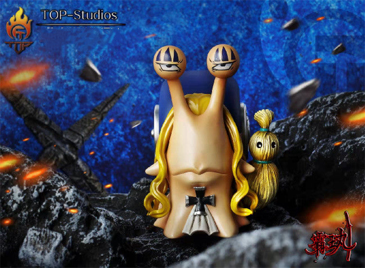 BolooBoloo - Den Den Mushi - Kid & Hawkins & Shiki & Lucci - One Piece - TOP Studios [IN STOCK]