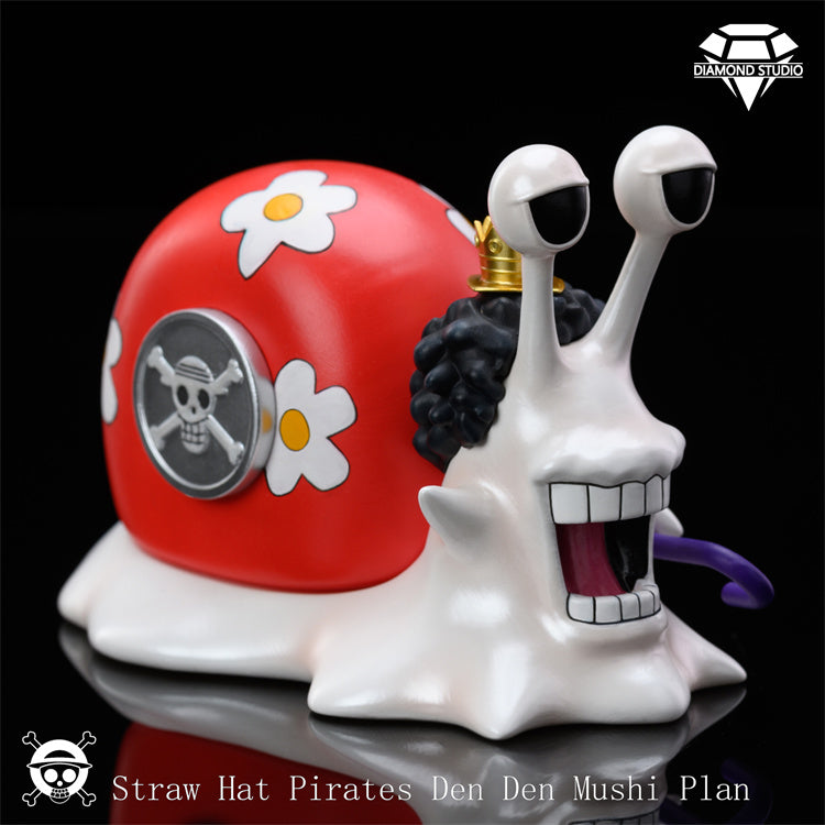 BolooBoloo - Den Den Mushi - Usopp & Robin & Brook - One Piece - Diamond Studio [IN STOCK]