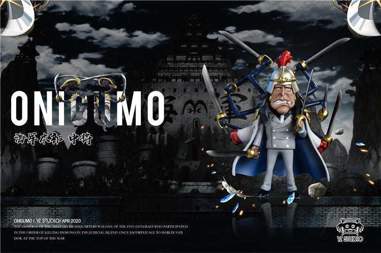 The Marines 003 Vice Admiral Onigumo - One Piece - YZ Studios [IN STOCK]