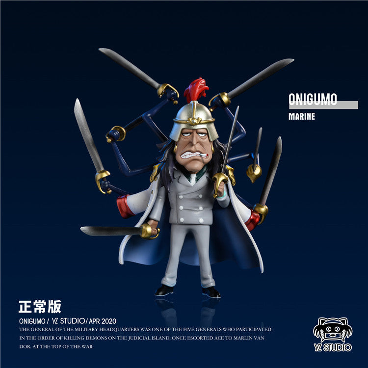 The Marines 003 Vice Admiral Onigumo - One Piece - YZ Studios [IN STOCK]
