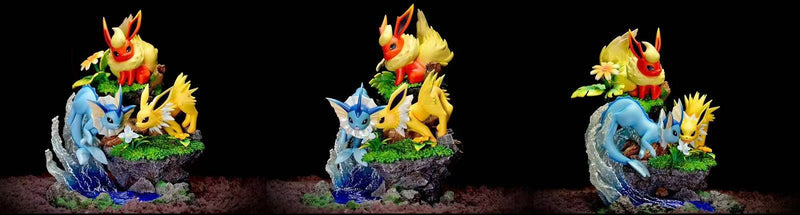 [Final Payment] Eevee Family 001 Vaporeon Flareon Jolteon - Pokemon - DM Studios