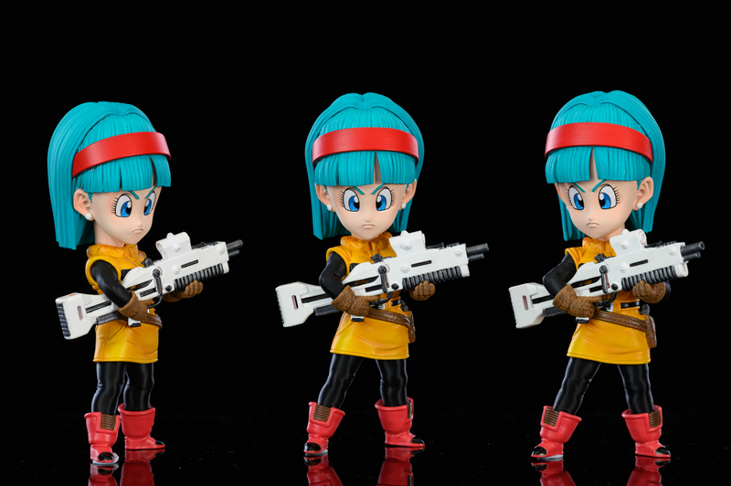 Namek Armor Kuririn, Gohan & Bulma with Gun - Dragon Ball - LeaGue STUDIO [IN STOCK]