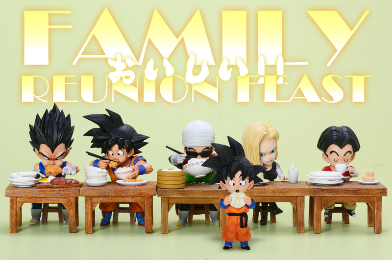 Family Reunion Feast 003 Son Gohan & Goten - Dragon Ball - LeaGue STUDIO [IN STOCK]