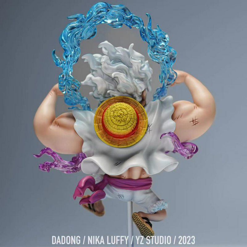 YZ Studio One Piece Fifth Gear 5 Running Luffy Nika Resin Figure