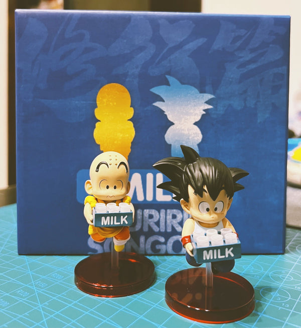 Milkman Goku & Krillin - Vegeta - Dragon Ball - LeaGue STUDIO [IN STOCK]